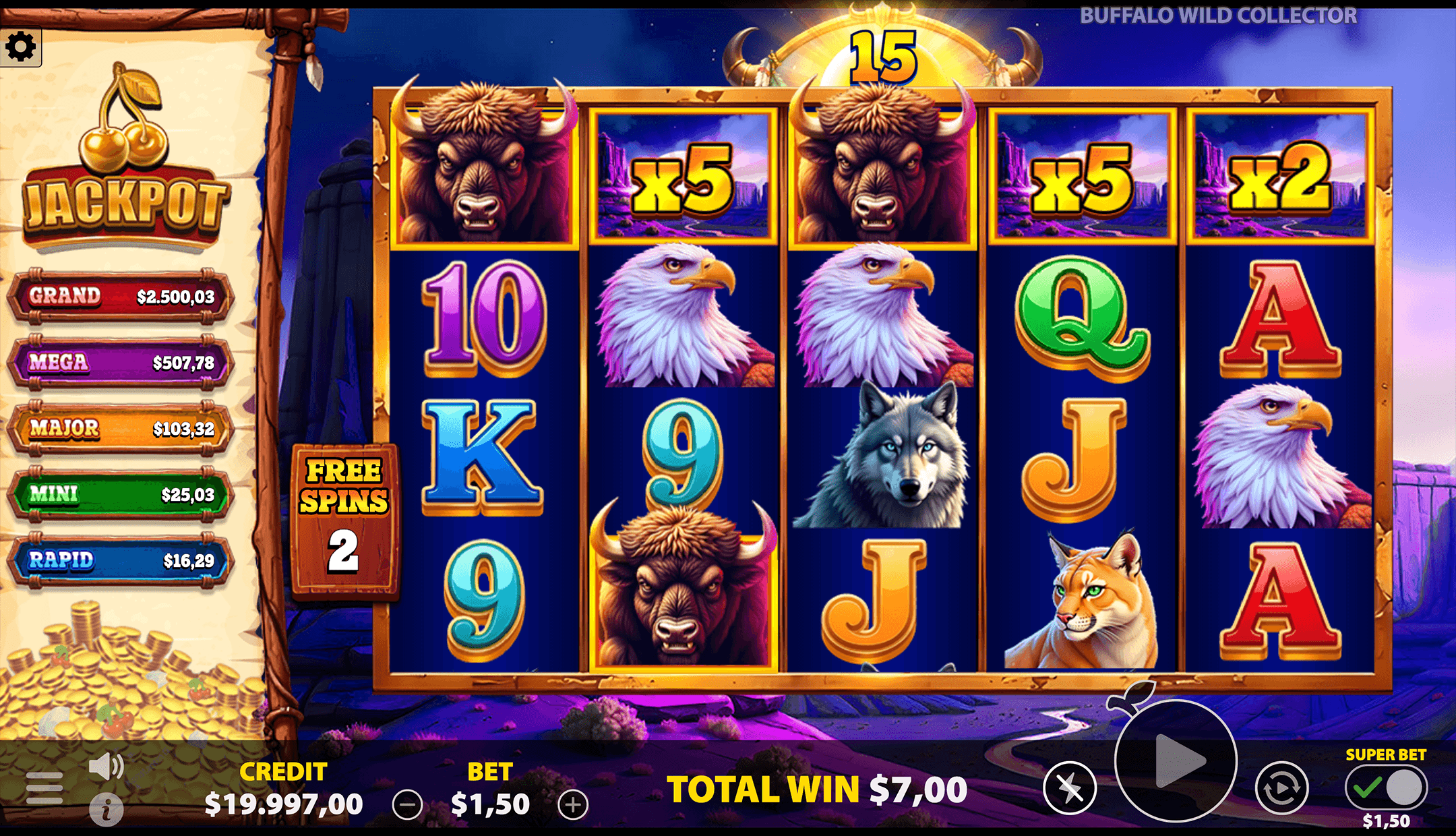 Buffalo Wild Collector image 4